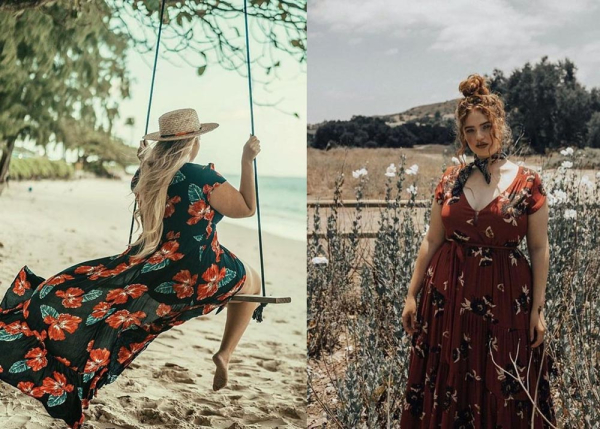 Идеи фотосессии для полных девушек летом